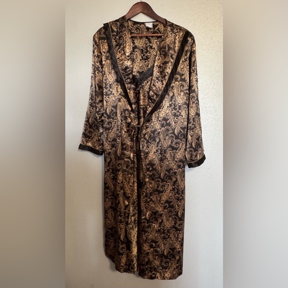 Kathryn vintage robe with nightgown size m - Picture 1 of 13
